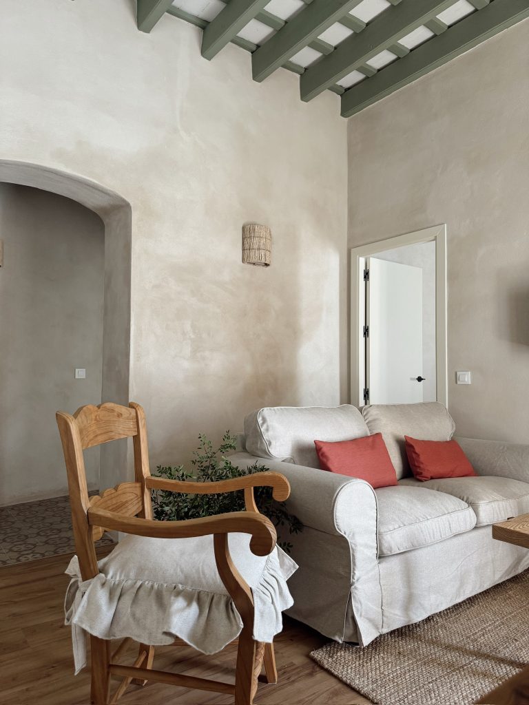 Zona de descanso del apartamento superior