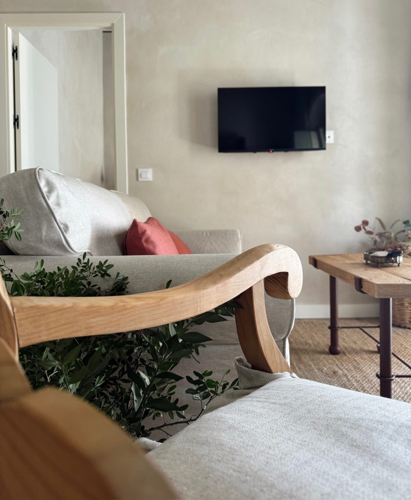 Salón del apartamento superior